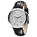 Emporio Armani Herren-Armbanduhr XL Chronograph Quarz Leder AR2432