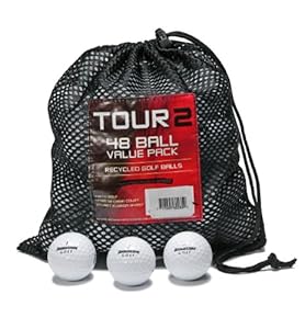 Assorted Bridgestone B Grade Recycled Golf Balls (Value Pack of 48)