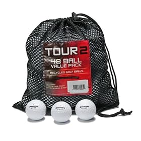  Nitro Assorted Bridgestone B Grade Recycled Golf Balls (Value Pack of 48)