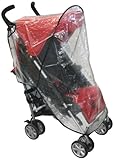 Sashas Rain and Wind Cover for Mutsy EasyRider Single Stroller