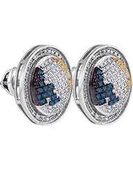 Cheap Girls Jewelry 0.75CT-DIA MICRO-PAVE EARRINGS For Sale
