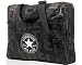Laptoptasche CONVERSE Messenger Bag [ ROCK LEGENDS WEAR CONVERSE ] mit Polster Laptopfach 15 Zoll + Schultergurt abnehmbar - Farbe: Schwarz Khaki NEU