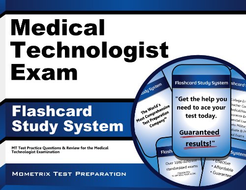 medical technologist exam flashcard study system mt test practice questions  review for the medical technologist