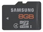 Samsung Micro SDHC Class 4 - 8192 MB