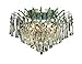 Elegant Lighting 8032F16C/RC Victoria 10-Inch High 6-Light Flush Mount, Chrome Finish with Crystal (Clear) Royal Cut RC Crystal