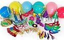 Cheadle Royal 60 Party & Novelty items in a Box (Assorted Colours)