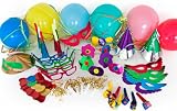 Cheadle Royal 60 Party & Novelty items in a Box (Assorted Colours)