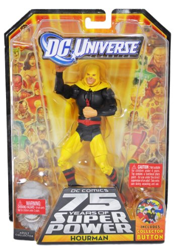  DC Universe "DC Comics 75 Years of Super Power" Wave 14 Classics Series 6 Inch Tall Action Figure #5 - HOURMAN with Ultra Humanite's Head and Lower Torso Plus Collector Button (R5794)