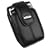 RIM Blackberry 8800, 8830 PDA Permium OEM Original Lambskin Black Leather Swivel Holster Case with Belt Clip -13143-001