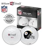 Wilson Staff 50 Pittsburgh Steelers 4-Pack Golf Balls