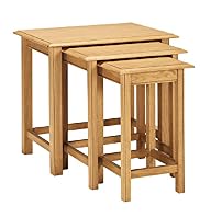Lichfield Wood Top Nest of Tables