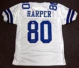 Alvin Harper Autographed/Hand Signed Dallas Cowboys Jersey SB Champs 92, 93 PSA/DNA