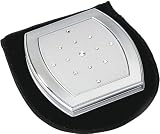 Danielle - 391 - Miroir de Poche Rectangulaire Swarovski/Argent/Chrome (Import Grande Bretagne)