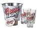 Coors Light Pint Glasses and Bucket Gift Set