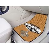 New Orleans Saints Superbowl XLIV Champions Commemorative Carpet Car Mats (2-pc Front)