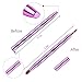 Cosmetic Brushes Lip Eye Double Sided Makeup Brush with Cap for Travel Retractable Lip Brush Eyebrow Brush Concealer Brush For Lipstick Portable Purple