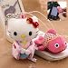 Sanrio Hello Kitty Chirimen Kimono Kitty & Gold Fish Cleaner Phone Strap (Pink) --Japanese Import! ***Free Domestic Shipping for This Item!***