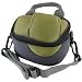 Well Padded Camera Carrying Case with Pocket & Neck Strap for Canon Powershot G15, SX150, SX160, Nikon 1 J1, 1 J2, 1 J3, Coolpix L610 Digital Cameras & Olympus SP-610 Digital Cameras