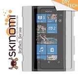 Skinomi DryTech - Dry-Install Skin Protector Shield Full Body for Nokia Lumia 800