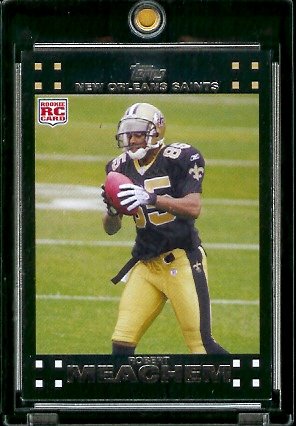 2007 Topps Football # 325 Robert Meachem (RC) Rookie Card - New Orleans Saints - NFL Trading Cards