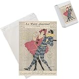Photo Jigsaw Puzzle of Two carnival characters having fun from Mary Evans