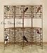 Kitchen: Small picture for Metal Divider Bar/Shelf Holds Wine Bottles & Glasses