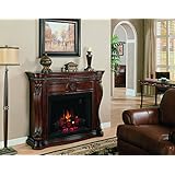 ClassicFlame 33WM881-C232 Lexington Wall Fireplace Mantel, Empire Cherry (Electric Fireplace sold separately)