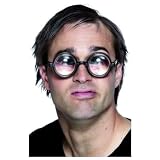 Brille die die Augen vergrößert Idiot Scherzartikel