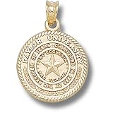Baylor Bears Seal Pendant (Gold Plated)