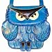 Genuine Leather Messenger Shoulder Bag, an Owl Design, Beautiful and Unique !