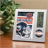 Chicago Bears Team Desk Clock & Thermometer