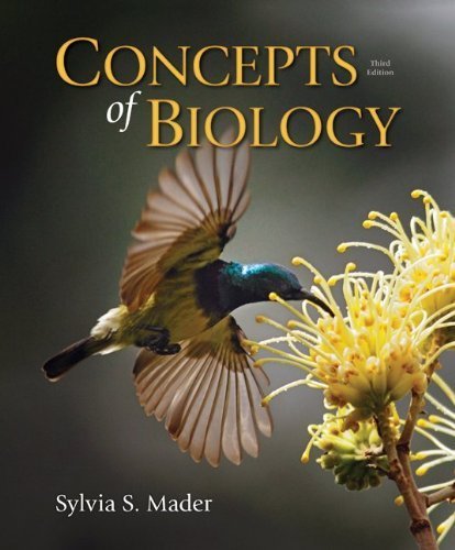 Concepts of Biology by Sylvia Mader (2013-09-04)