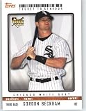 Gordon Beckham RC - Chicago White Sox (RC - Rookie Card) / Topps Ticket to Stardom Baseball Card # 182 / MLB Baseball Trading Card in Screwdown!