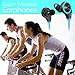 Ecandy Bluetooth Headsets, Mini Lightweight Wireless Stereo Sports/Running & Gym/exercise Headphones Earbuds W/microphone for Iphone,Ipad ,New Ipad, Ipod, Android, Samsung Galaxy, Smart Phones Bluetooth Devices,Blue
