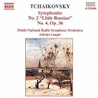 Tchaikovsky: Symphonies Nos. 2 and 4 by Pyotr Il'yich Tchaikovsky, Adrian Leaper, and National Symphony Orchestra of Polish Radio and Television