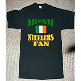 IRISH PRIDE IRELAND FOOTBALL COUNTRY FLAG STEELERS... by Gildan