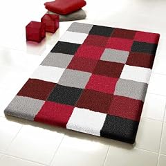 Kleine Wolke 5426453225 Badteppich Caro 70 x 120 cm rubin