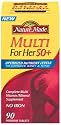Nature Made Multi For Her 50+ Multiple Vitamin and Mineral, 90 Tablets (Pack of 3)