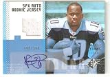 2006 SPx #183 Vince Young JSY AU RC - Tennessee Titans (RC - Rookie Card - Autographed Card - Piece of Authentic Jersey - Serial #d to 399) Football Cards