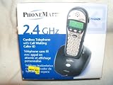 PhoneMate 2.4GHz Cordless Telephone with Call Waiting & Caller ID