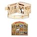 Melissa and Doug Folding Horse Stable & 12 Piece Pasture Pals Horses