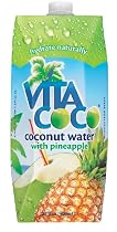 Vita Coco Coconut Water, Pineapple, 17- Ounce Boxes (Pack of 12)