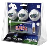 Florida Gators NCAA 3 Golf Ball Gift Pack w/ Hat Clip