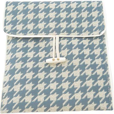 Bluefig Lovejoy Tablet Sleeve-Sabrina - Blue Houndstooth