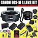 Canon EF-M Lens Adapter Kit for Canon EF / EF-S Lenses with Canon EF 50mm f/1.8 II SLR Lens + TWO LP-E12 Replacement Lithium Ion Battery + External Rapid Charger + 16GB SDHC Class 10 Memory Card + 58mm Wide Angle / Telephoto Lens + 58mm 3pc Filter Kit + Mini HDMI Cable + Full Size Tripod + SDHC Card USB Reader + Memory Card Wallet + Deluxe Starter Kit Canon EOS M Mount Adapter Kit
