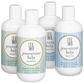 Jenerations Baby Shampoo Bodywash  8 Ounce Bottles