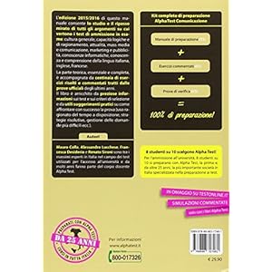 Alpha Test. Comunicazione. Manuale di preparazione