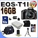 Canon EOS Rebel T1i 15.1 MP CMOS Digital SLR Camera with 3-Inch LCD and EF-S 18-55mm f/3.5-5.6 IS Lens + 16GB Memory+ Extra Battery + UV Filter + Accessory Kit