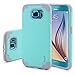 S6 Case, Tauri [Dual Layer] Samsung Galaxy S6 [Slim Thin] Hybrid Armor Defender Case Cover For Samsung Galaxy S6 - Mint
