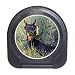 Doberman Pinscher Travel Alarm Clock